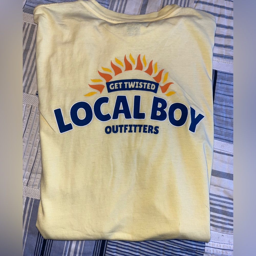 Local Boy Outfitters Yellow Short Sleeve Tee